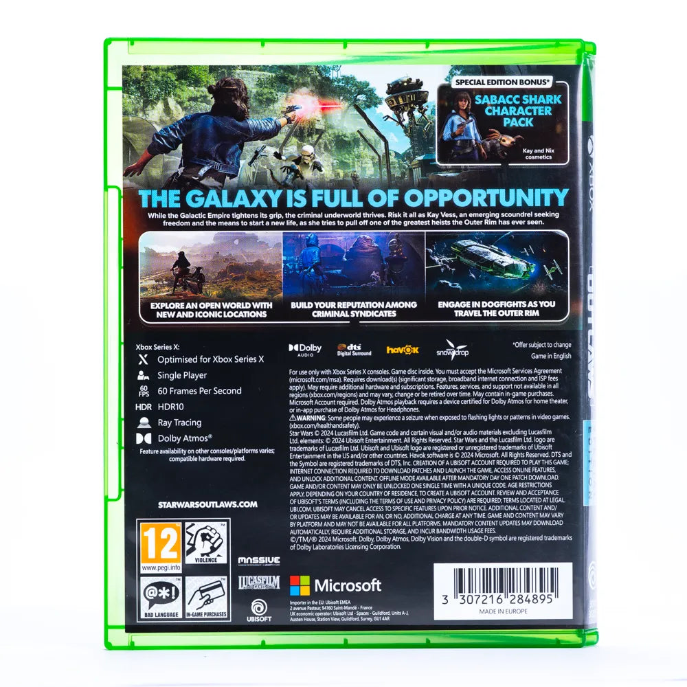 Star Wars Outlaws - Xbox Series X spill - Retrospillkongen