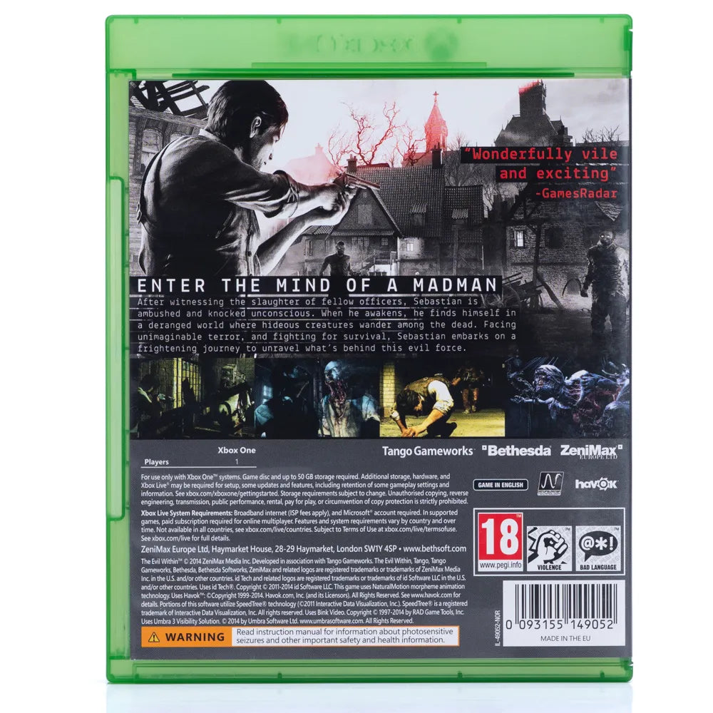The Evil Within - Xbox One spill - Retrospillkongen