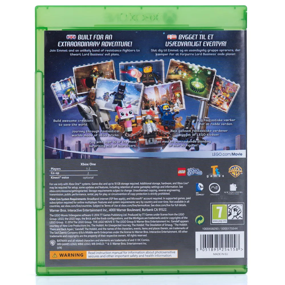 LEGO The Movie Videogame - Xbox One spill - Retrospillkongen