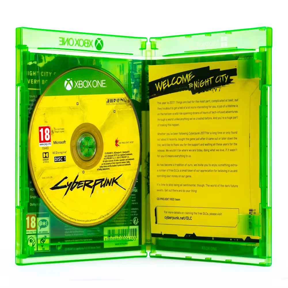 Cyberpunk 2077 Med Ekstra Innhold - Xbox One spill - Retrospillkongen