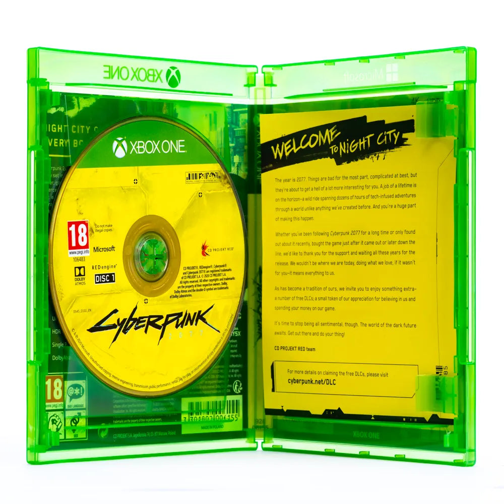 Cyberpunk 2077 Med Ekstra Innhold - Xbox One spill - Retrospillkongen