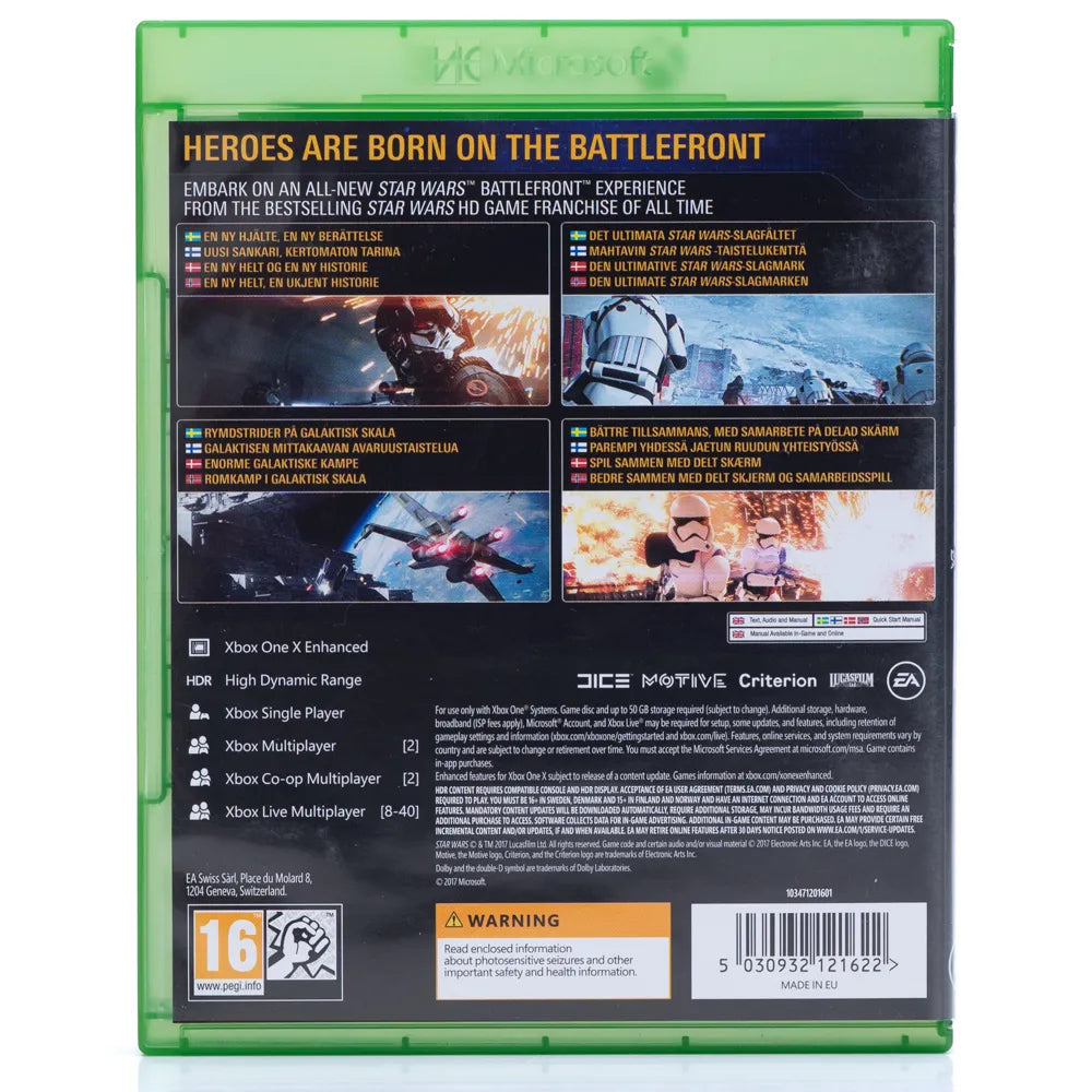 Star Wars Battlefront II - Xbox One spill