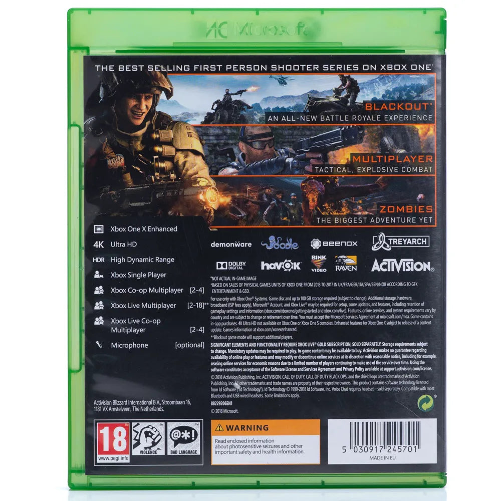Call of Duty: Black Ops 4 - Xbox One spill - Retrospillkongen
