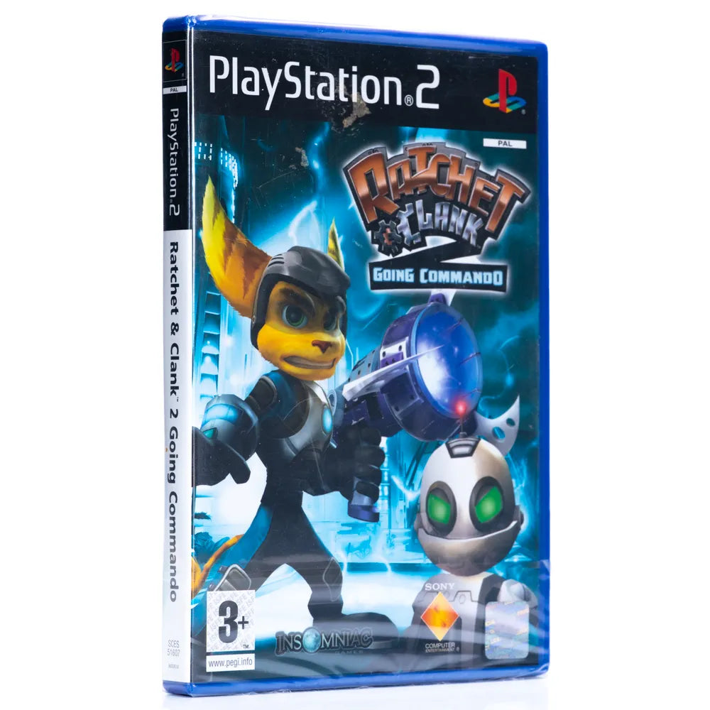Ratchet & Clank: Going Commando (Forseglet) - PS2 Spill - Retrospillkongen