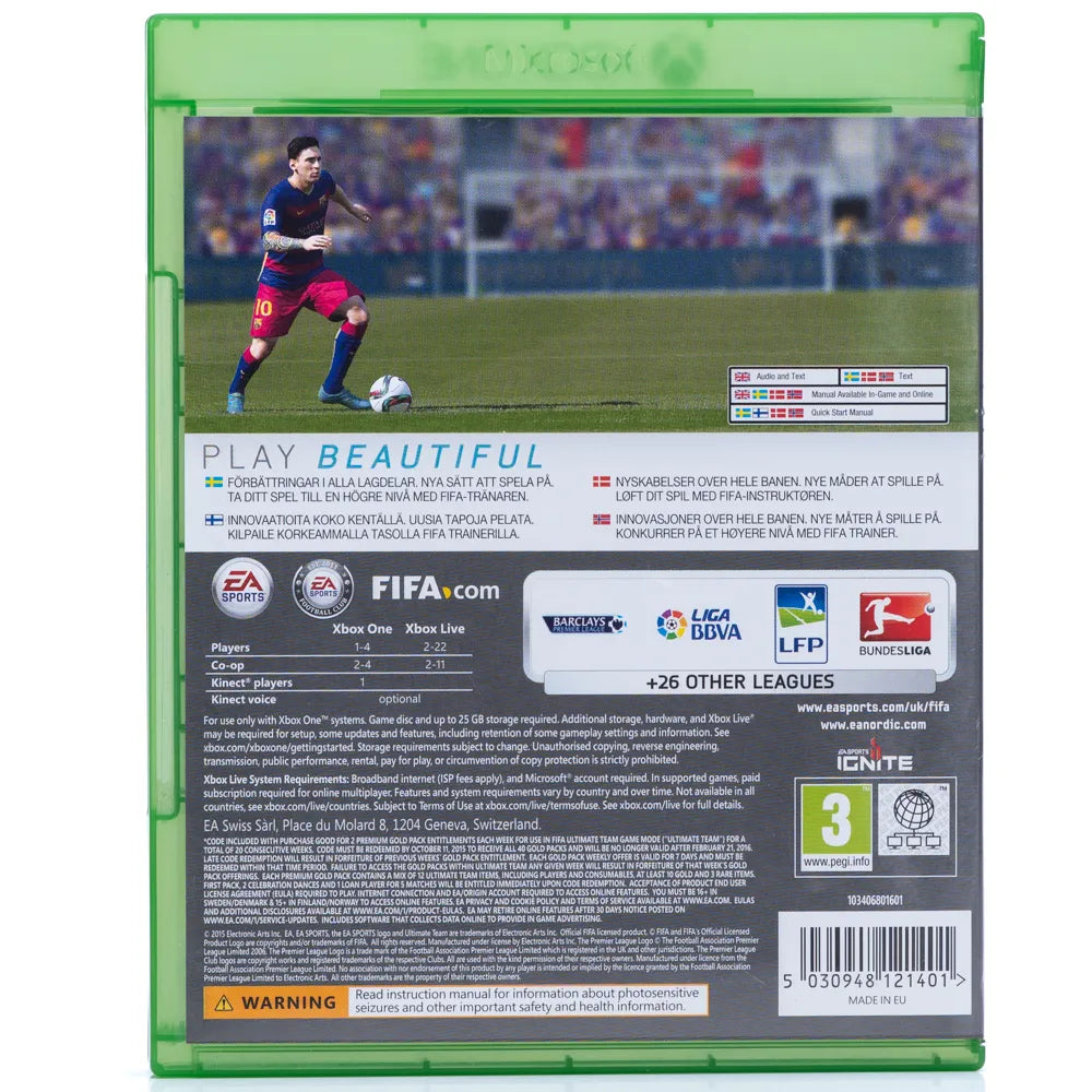 FIFA 16 - Xbox One spill - Retrospillkongen