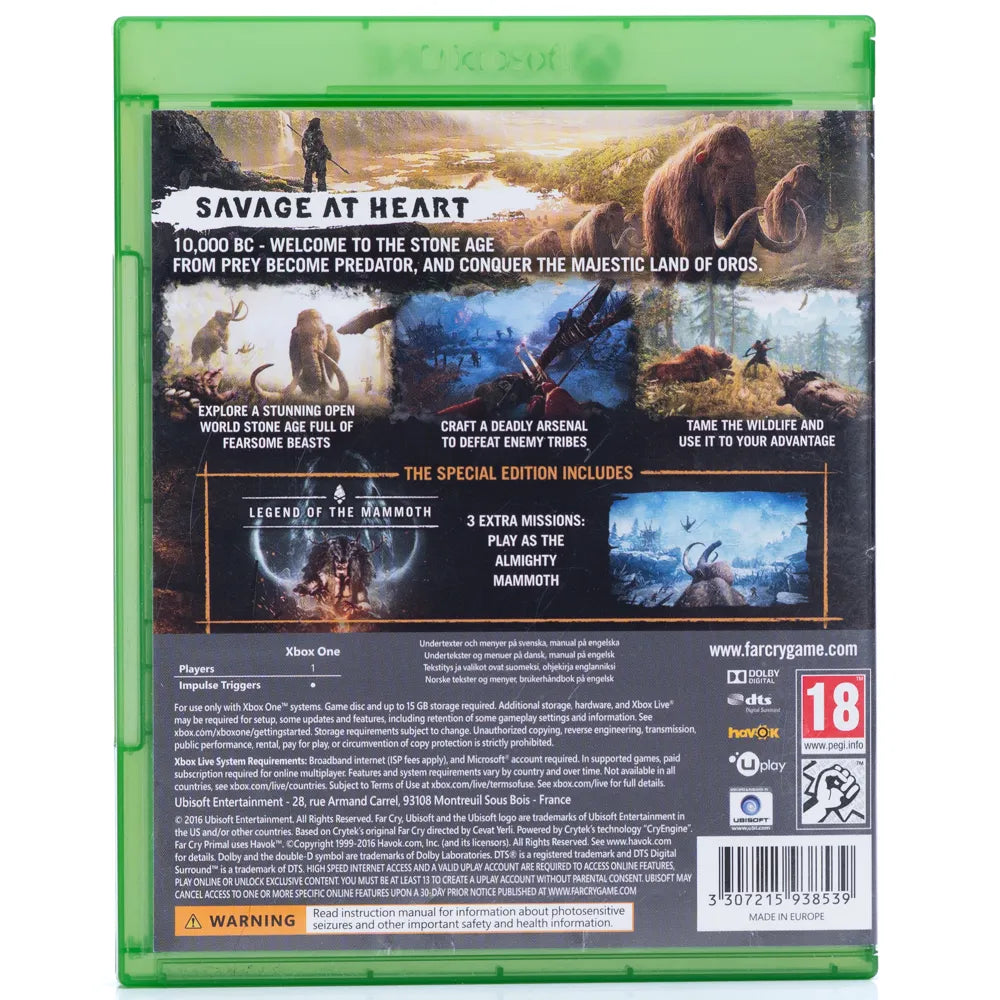 Far Cry Primal - Xbox One spill - Retrospillkongen