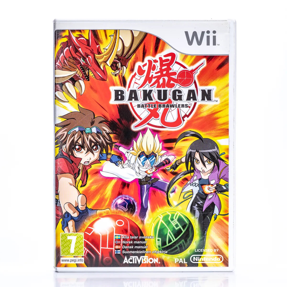 Bakugan: Battle Brawlers - Wii Spill - Retrospillkongen