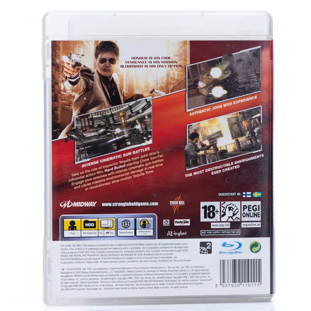 John Woo Presents: Stranglehold - PS3 spill