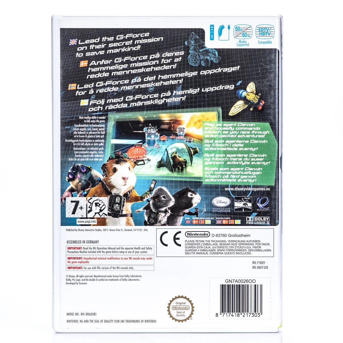 Disney G-Force - Wii Spill - Retrospillkongen
