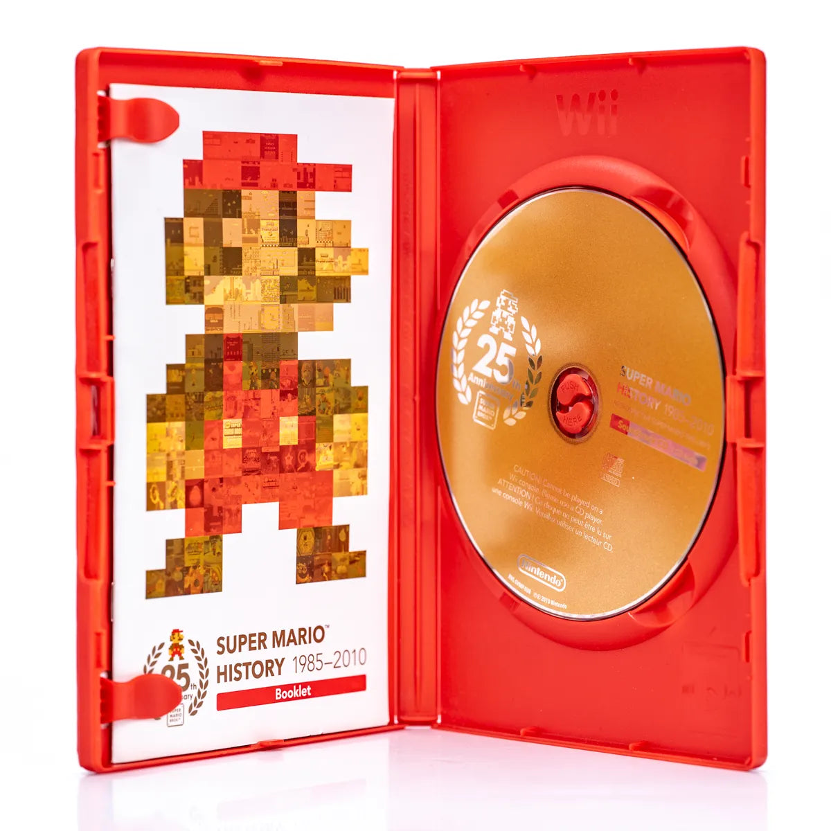 Super Mario History 1985–2010 - Nintendo Wii (Soundtrack CD) - Retrospillkongen