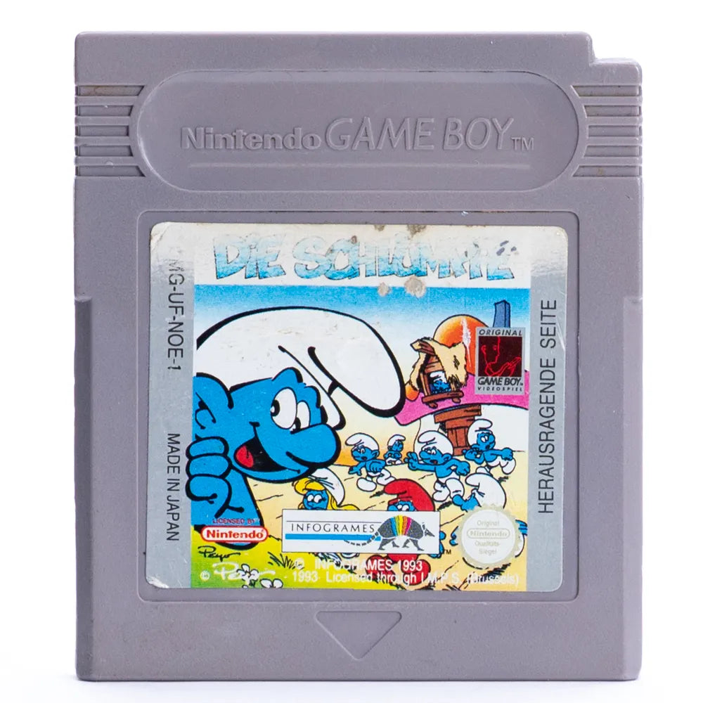 The Smurfs - Gameboy spill - Retrospillkongen