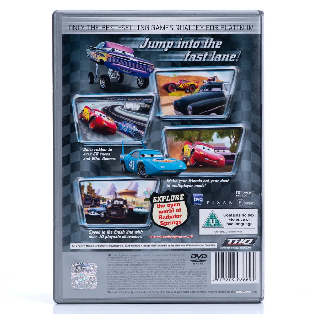 Disney•Pixar Cars - PS2 spill