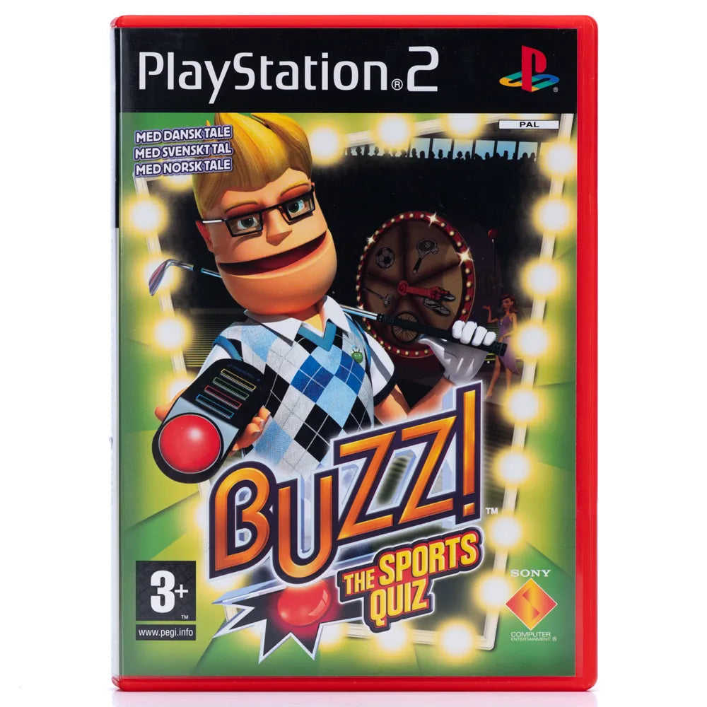Buzz! The Sports Quiz - PS2 spill