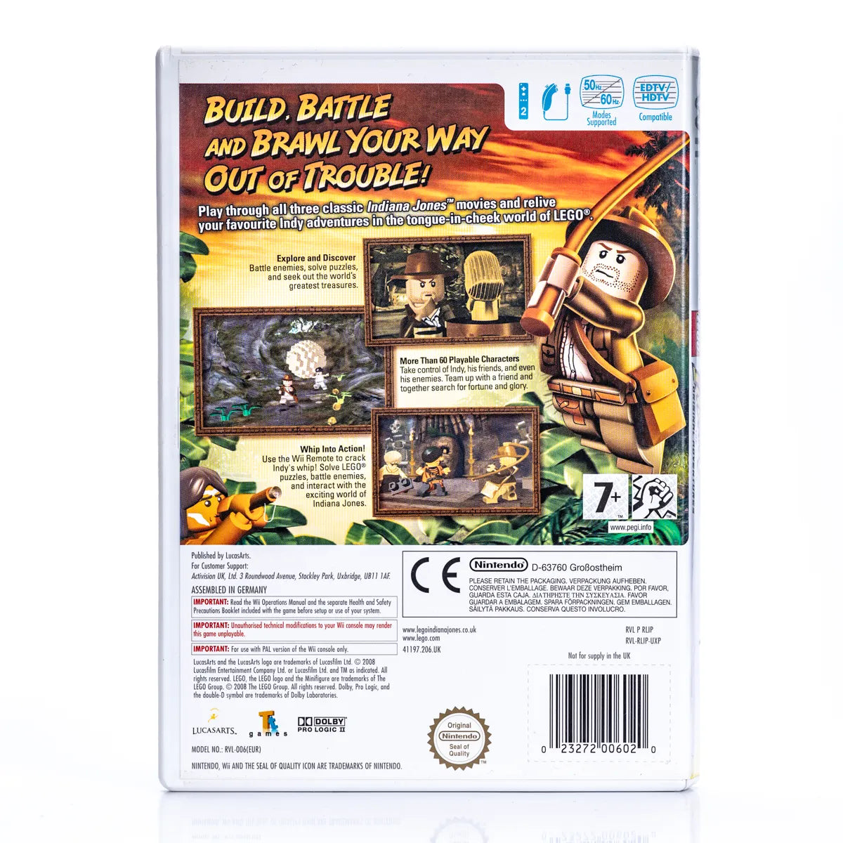 LEGO Indiana Jones: The Original Adventures - Wii spill - Retrospillkongen