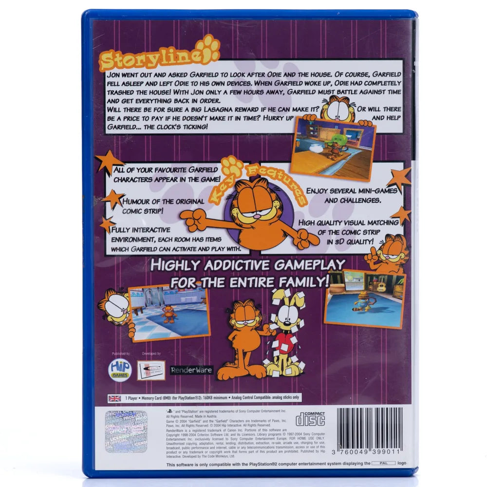 Garfield - PS2 spill