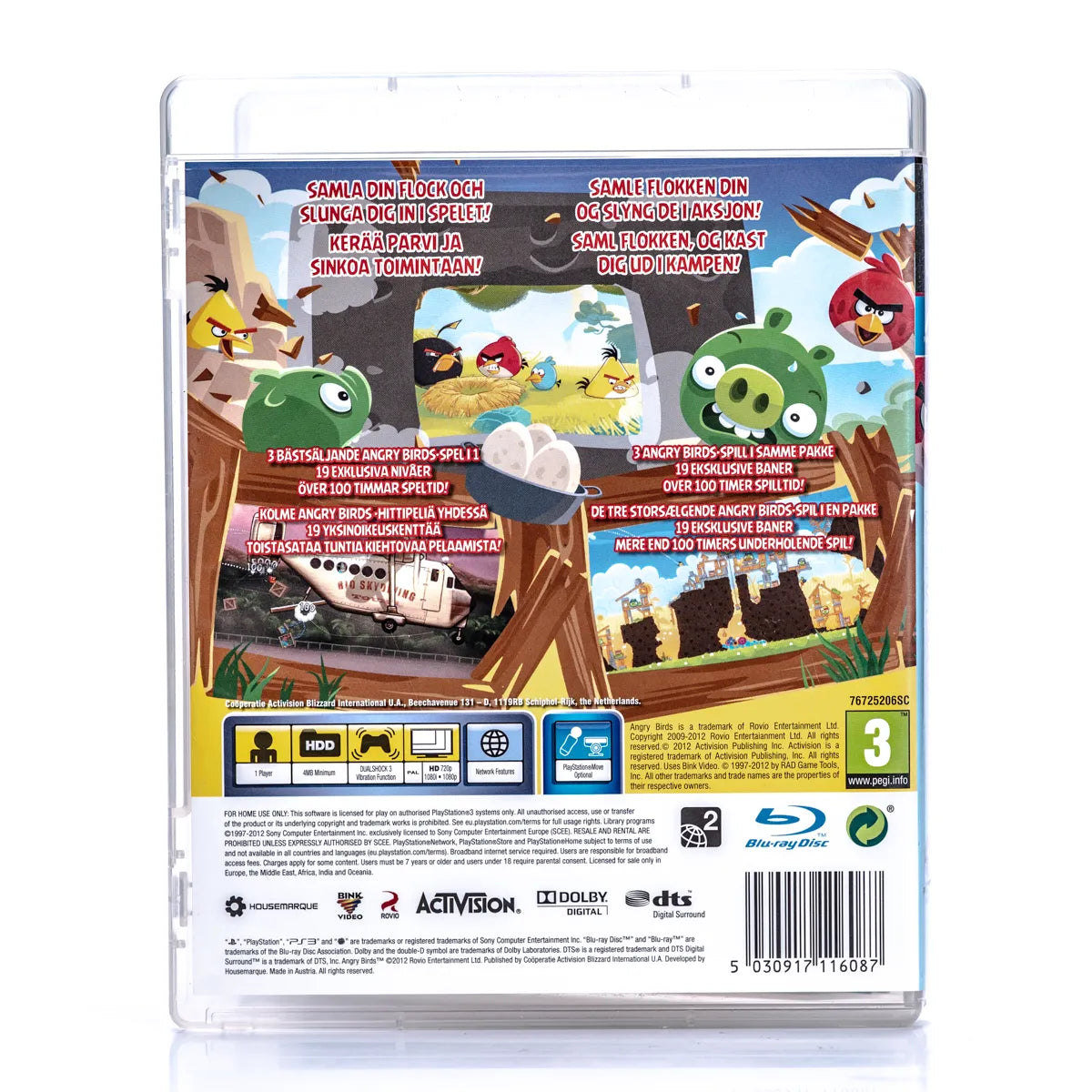 Angry Birds Trilogy - PS3 spill - Retrospillkongen