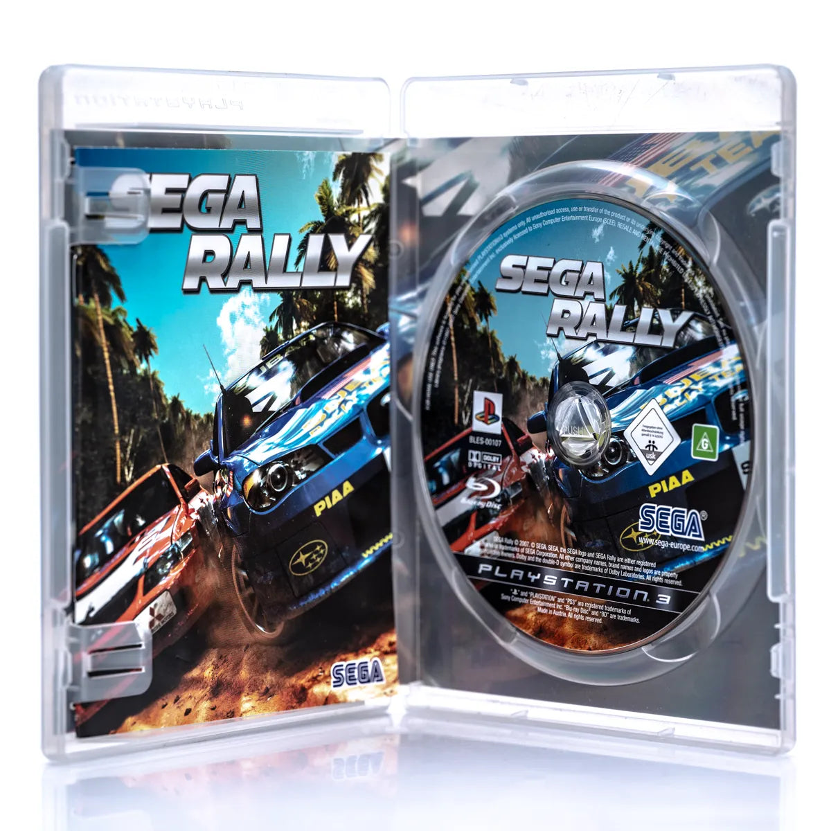 Sega Rally - PS3 Spill - Retrospillkongen