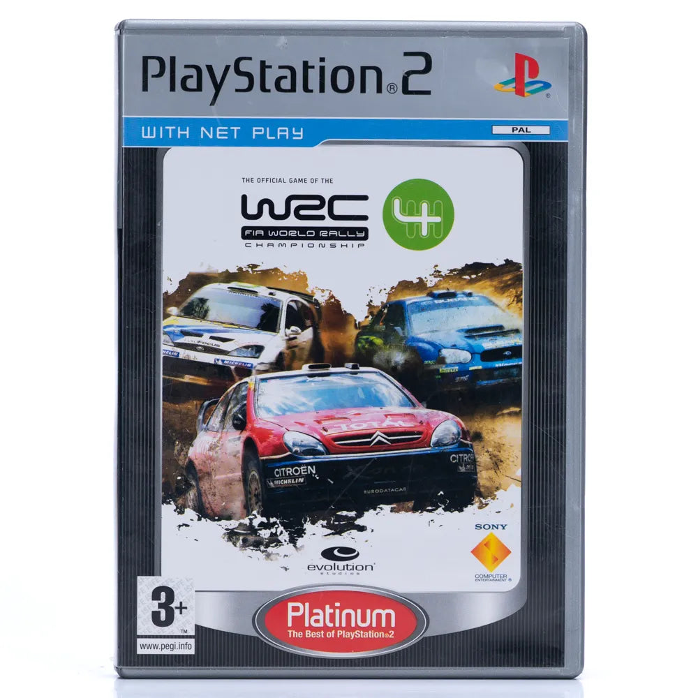 WRC 4: The Official Game of the FIA World Rally Championship - PS2 spill - Retrospillkongen