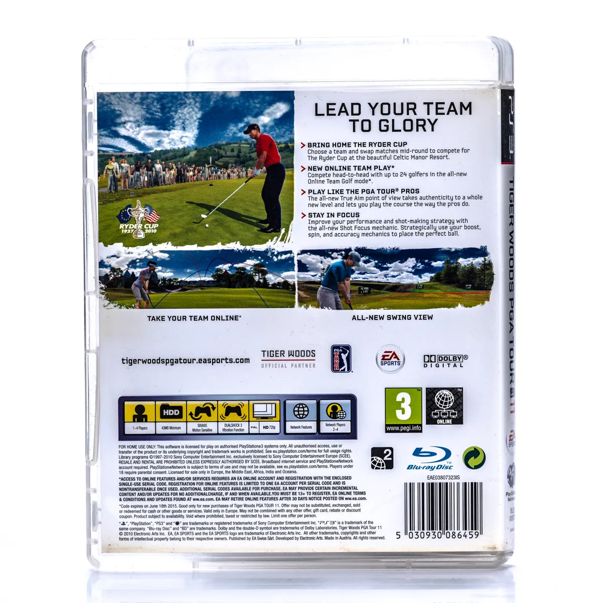 Tiger Woods PGA Tour 11 - PS3 spill - Retrospillkongen