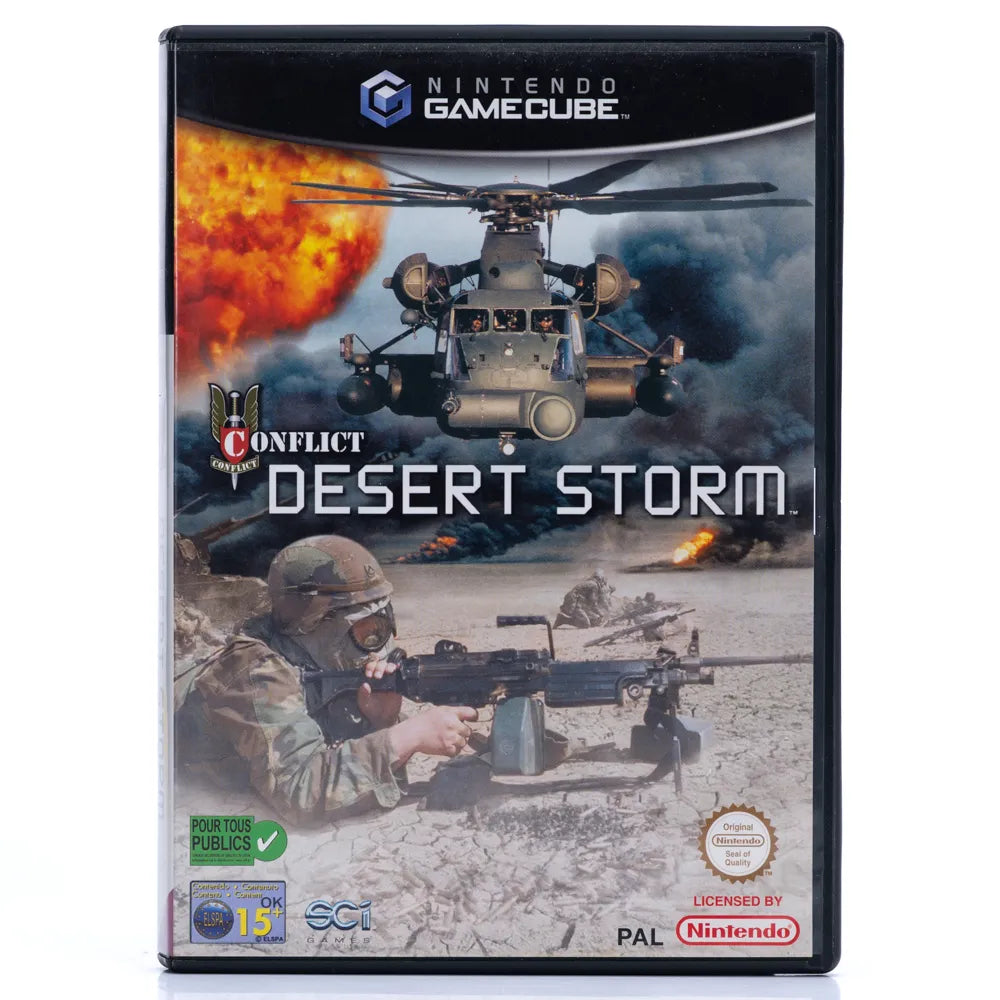 Conflict: Desert Storm - Gamecube spill