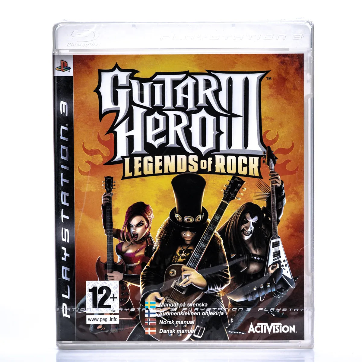 Guitar Hero III: Legends of Rock - PS3 spill (Forseglet) - Retrospillkongen