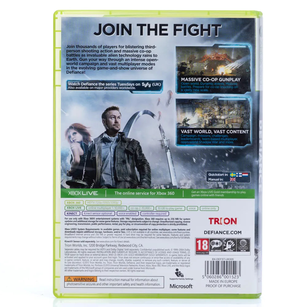 Defiance Limited Edition - Xbox 360 spill
