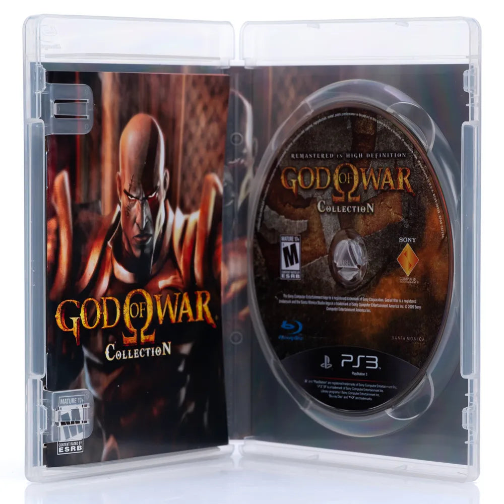 God of War Collection (NTSC, Regionfri) - PS3 spill