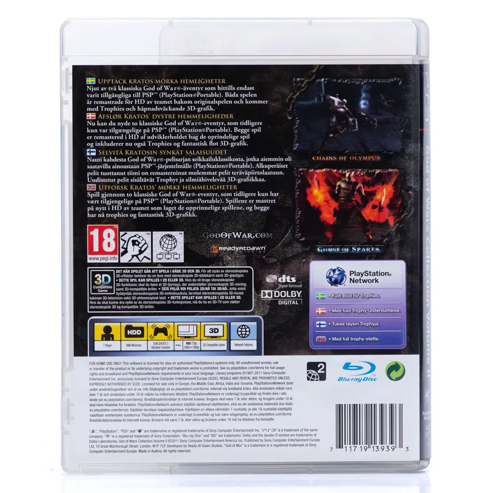 God of War Collection Volume II - PS3 spill - Retrospillkongen