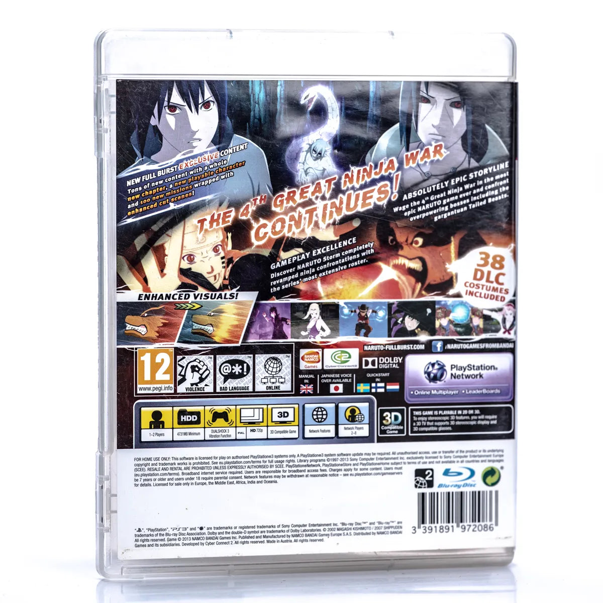 Naruto: Ultimate Ninja Storm - PS3 spill - Retrospillkongen