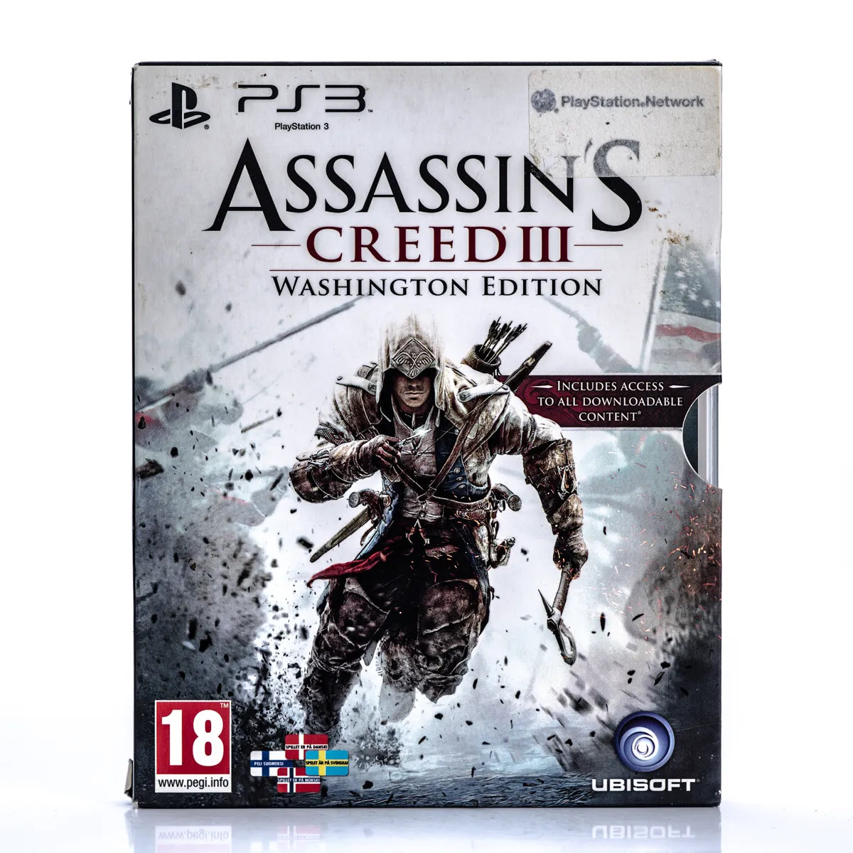 Assassin’s Creed III Washington Edition - PS3 spill (Steelbook) - Retrospillkongen