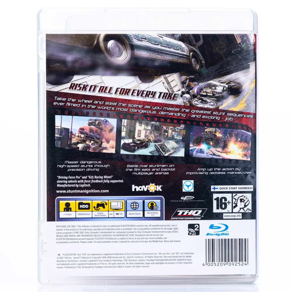 Stuntman: Ignition - PS3 Spill - Retrospillkongen