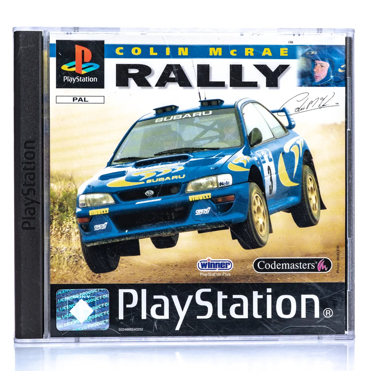 Colin Mcrae Rally - PS1 spill - Retrospillkongen