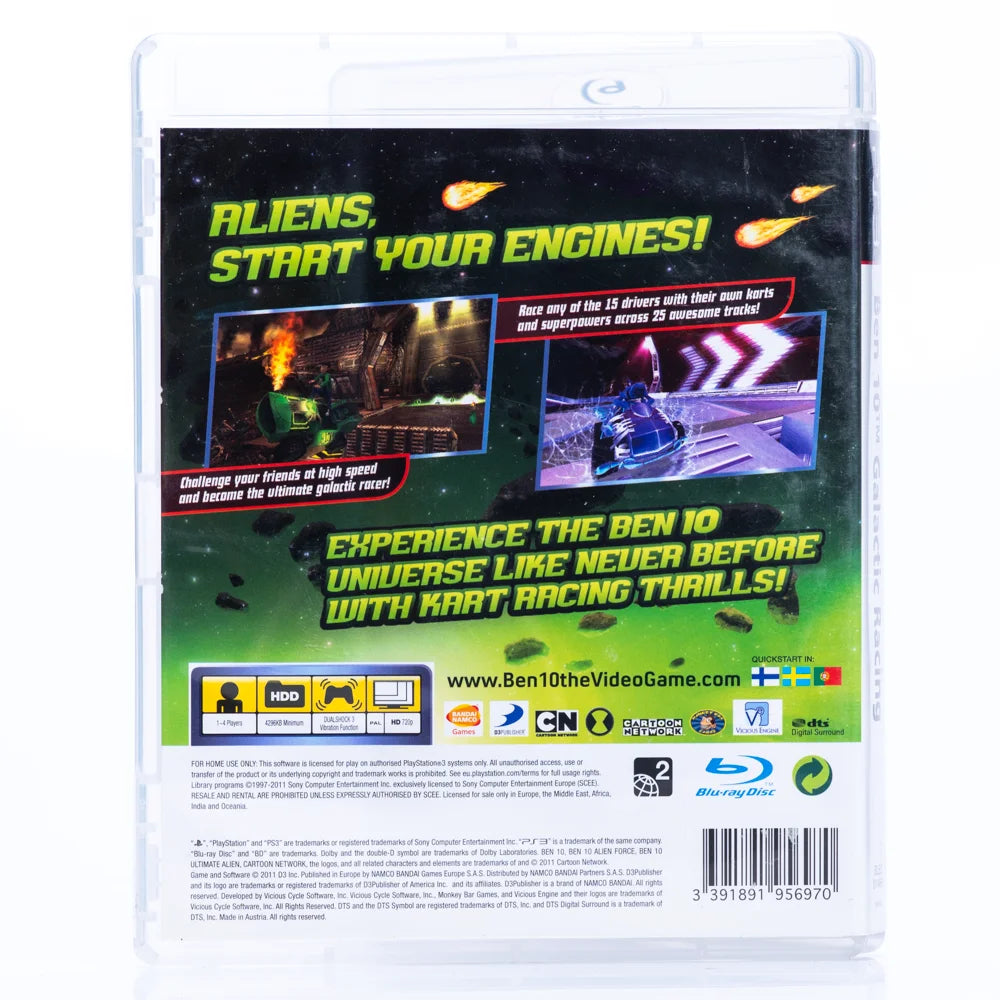 Ben 10: Galactic Racing - PS3 Spill - Retrospillkongen