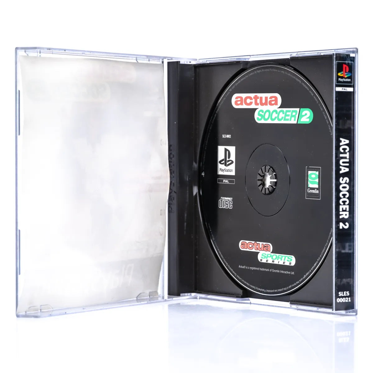 Actua Soccer 2 - PS1 Spill - Retrospillkongen