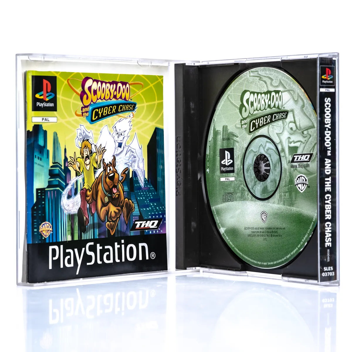 Scooby-Doo and the Cyber Chase - PS1 Spill - Retrospillkongen