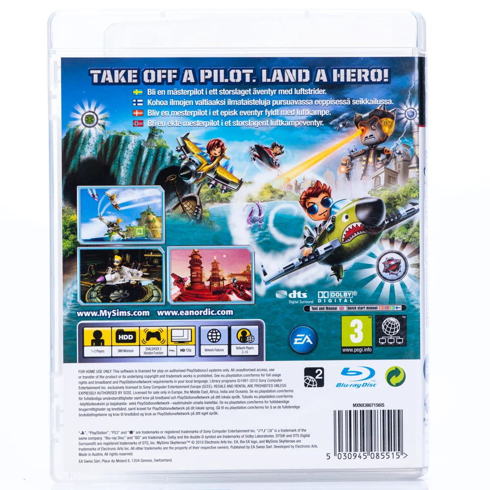 MySims SkyHeroes - PS3 spill - Retrospillkongen