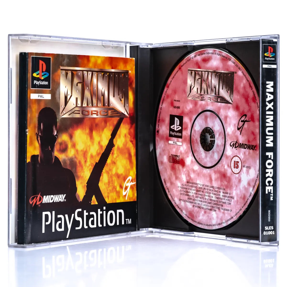 Maximum Force - PS1 Spill - Retrospillkongen