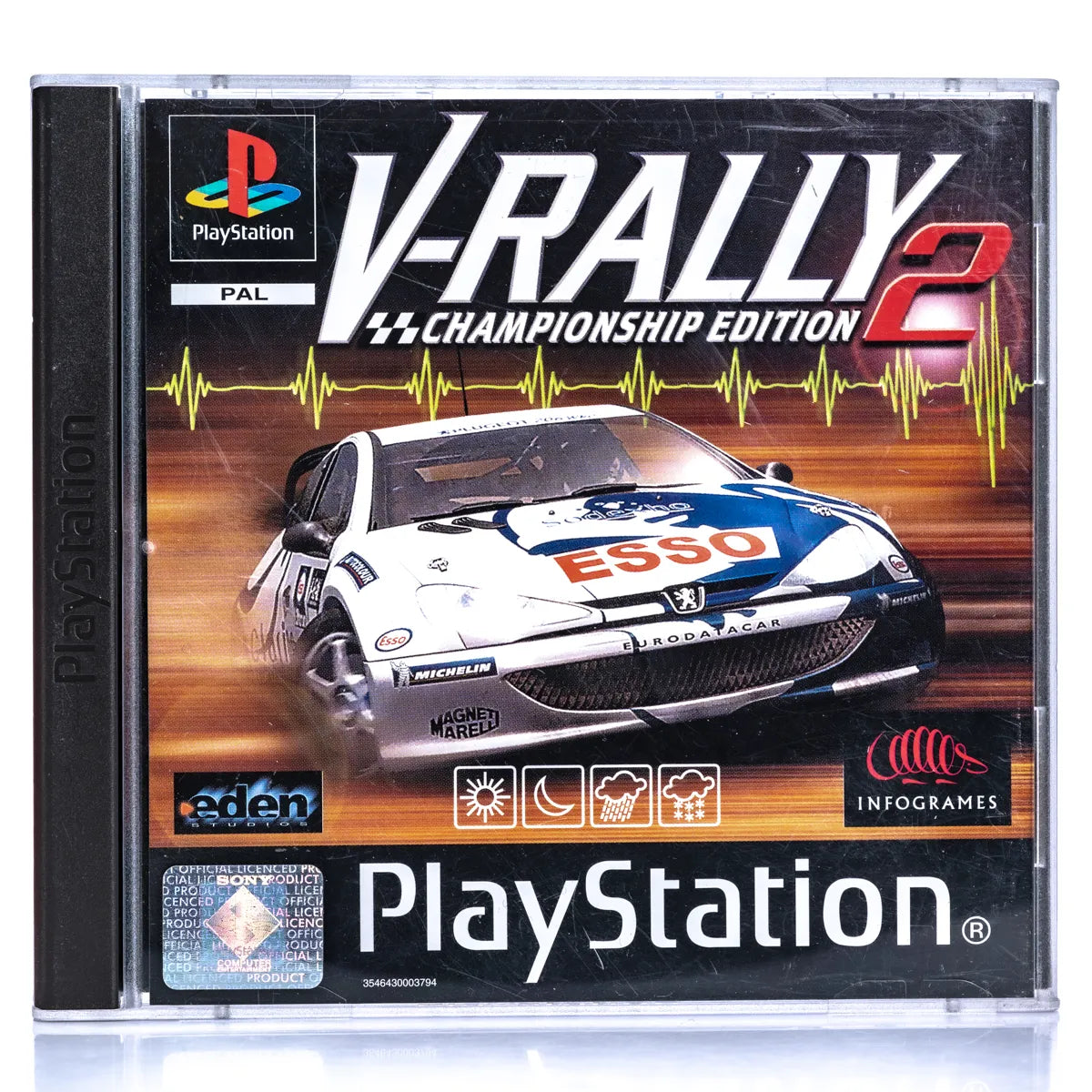 V-Rally Championship Edition 2 - PS1 spill - Retrospillkongen
