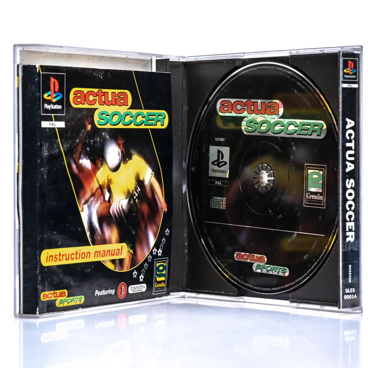 Actua Soccer - PS1 Spill - Retrospillkongen
