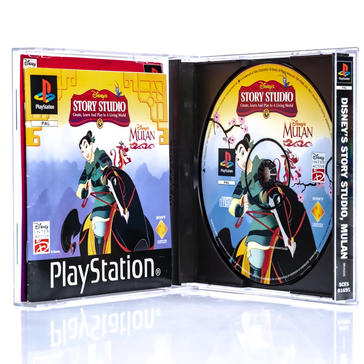 Disney's Story Studio Mulan - PS1 spill - Retrospillkongen