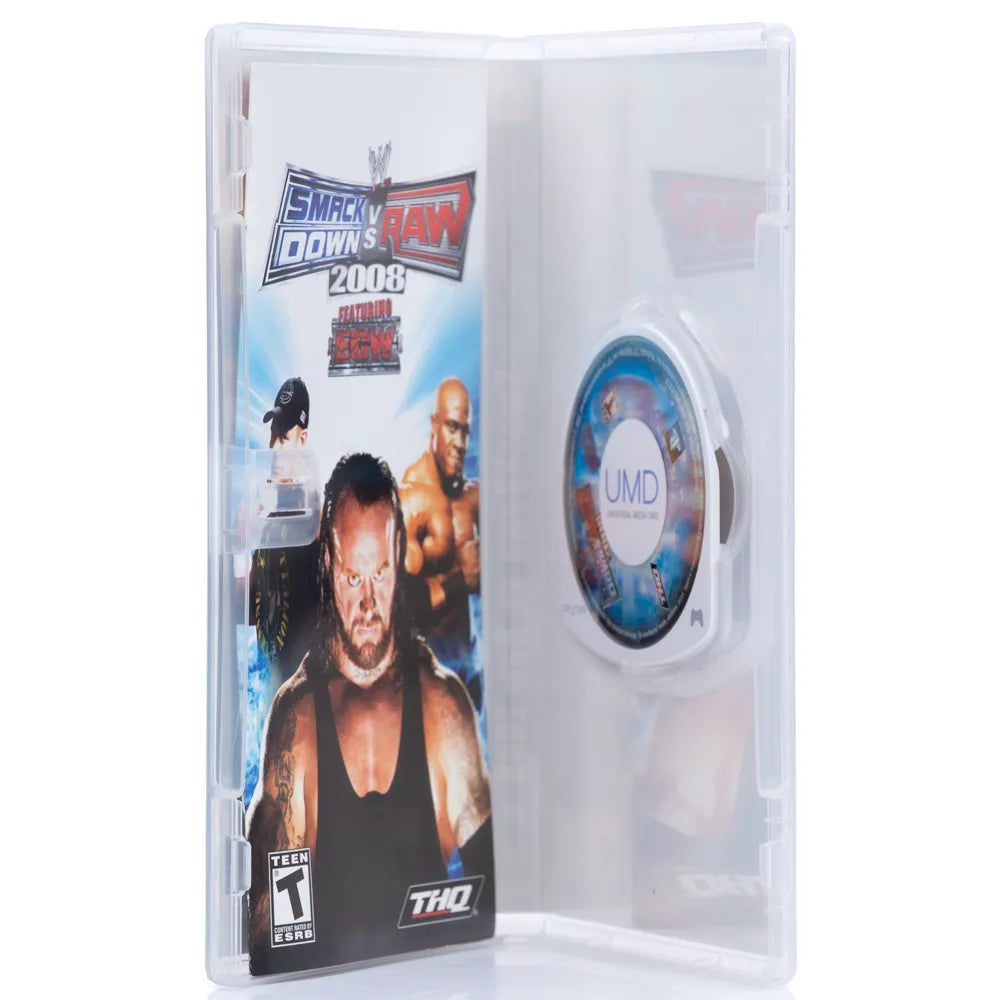 WWE SmackDown vs. Raw 2008 Featuring ECW - PSP spill (NTSC, regionfri)