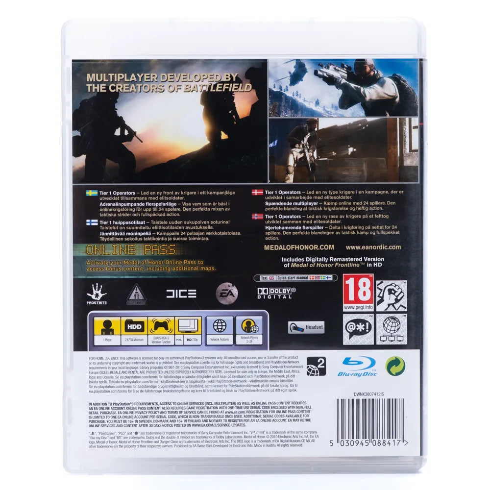 Medal of Honor - PS3 spill - Retrospillkongen