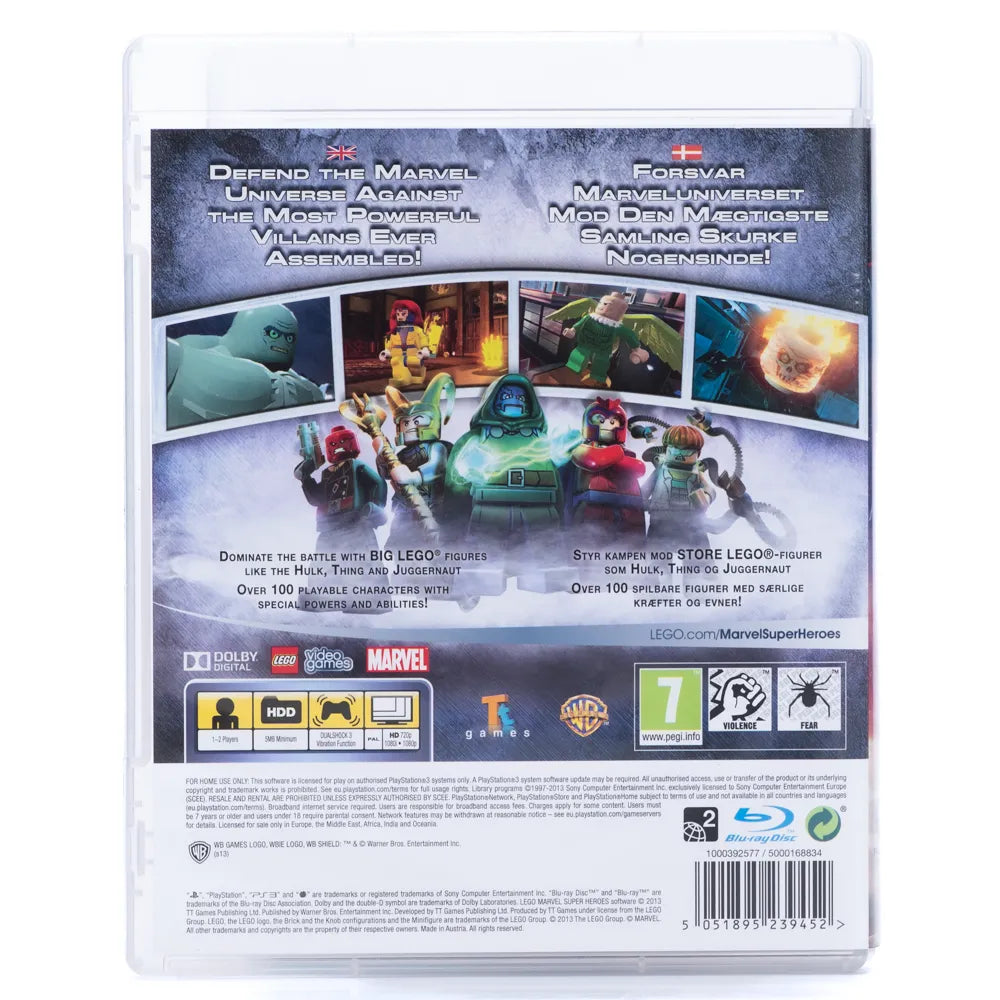 LEGO Marvel Super Heroes - PS3 spill