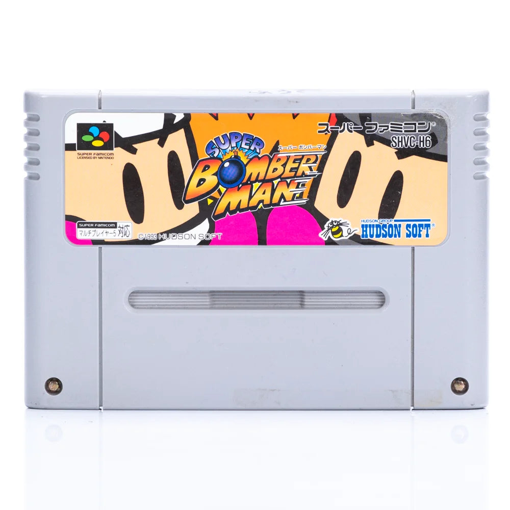 Super Bomberman - Super Famicom spill - Retrospillkongen