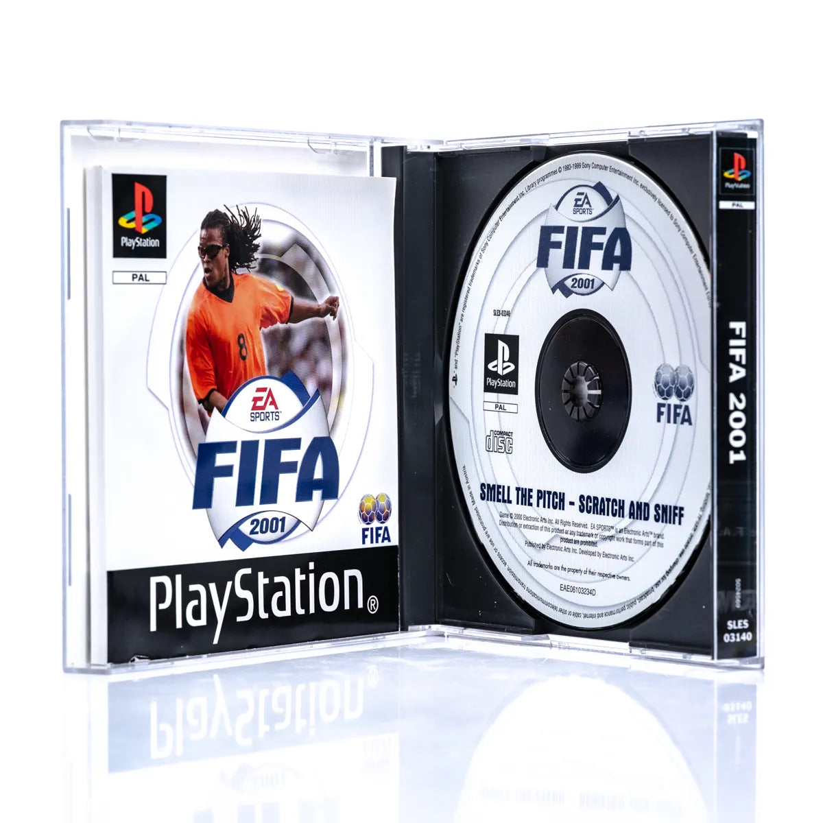 FIFA 2001 - PS1 Spill - Retrospillkongen