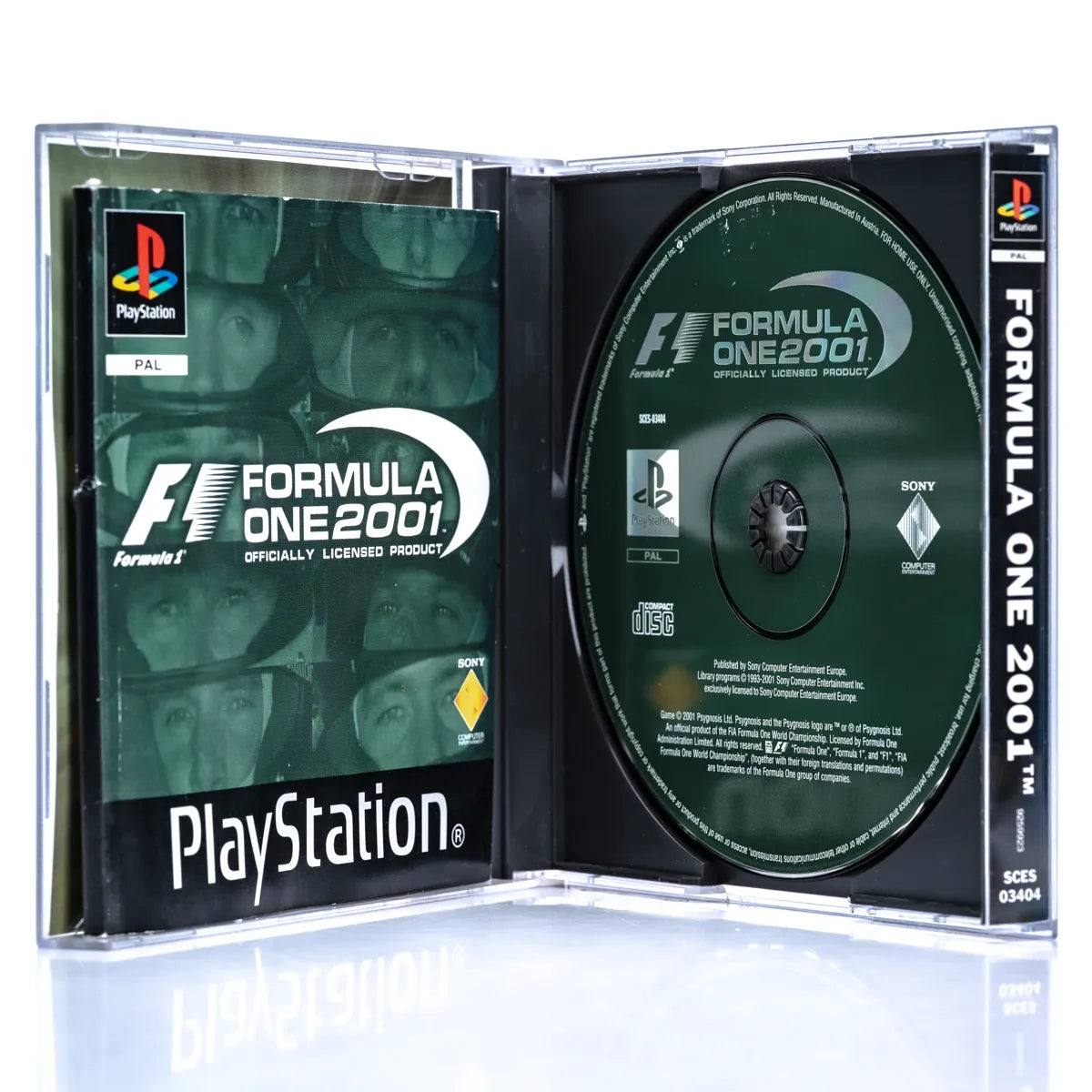 Formula One 2001 - PS1 Spill - Retrospillkongen