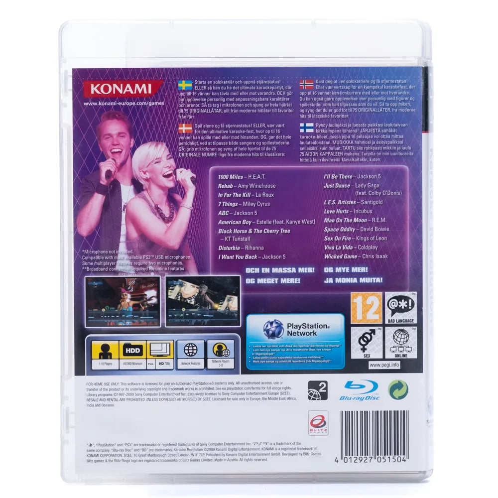 Karaoke Revolution - PS3 Spill - Retrospillkongen