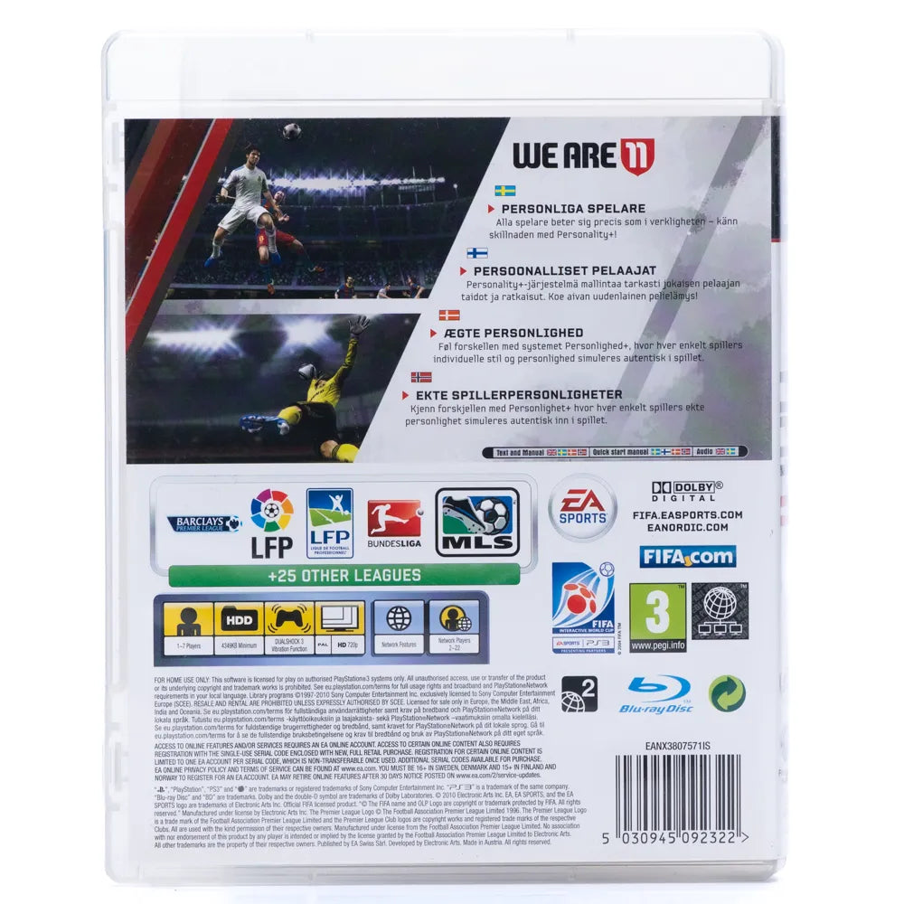 FIFA 11 - PS3 spill - Retrospillkongen