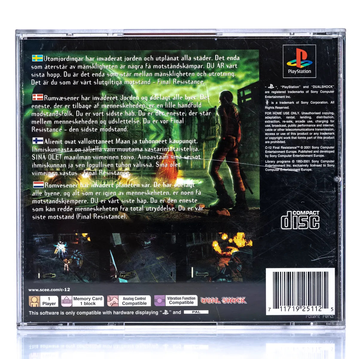 C-12: Final Resistance - PS1 Spill - Retrospillkongen