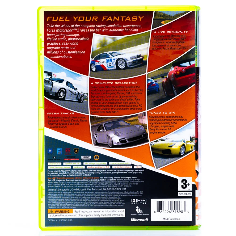 Forza Motorsport 2 - Xbox 360 spill - Retrospillkongen